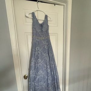 beautiful long dress party, wedding, prom, sweet16 used once it’s like new